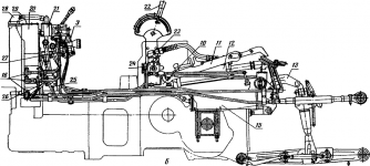 Трактор Беларус 1523 схема гидронавесной системы